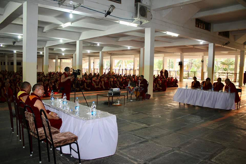 སྨོན་ལམ་ཚིག་མཛོད་ཆེན་མོའི་ལས་དོན་དང་འབྲེལ་བའི་ཕྱོགས་བསྐྱོད་གནས་ཚུལ། (གཉིས་པ།)